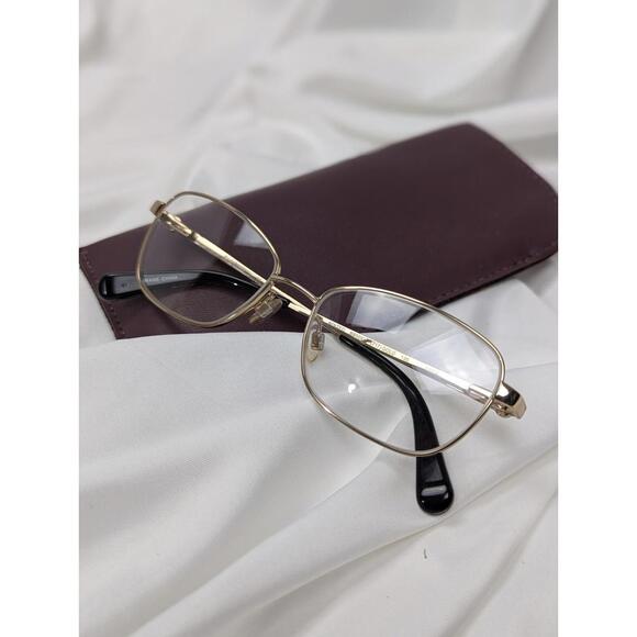 BEBE “MINTED” Eyeglasses Frame BB5092 717 135 Gold Polished Frames Only - Picture 1 of 7